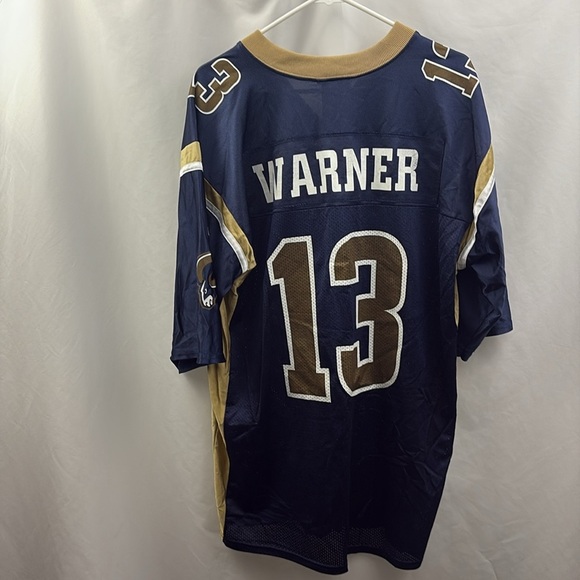 Vintage Kurt Warner St Louis Rams Size XL Puma Jersey - Picture 9 of 12